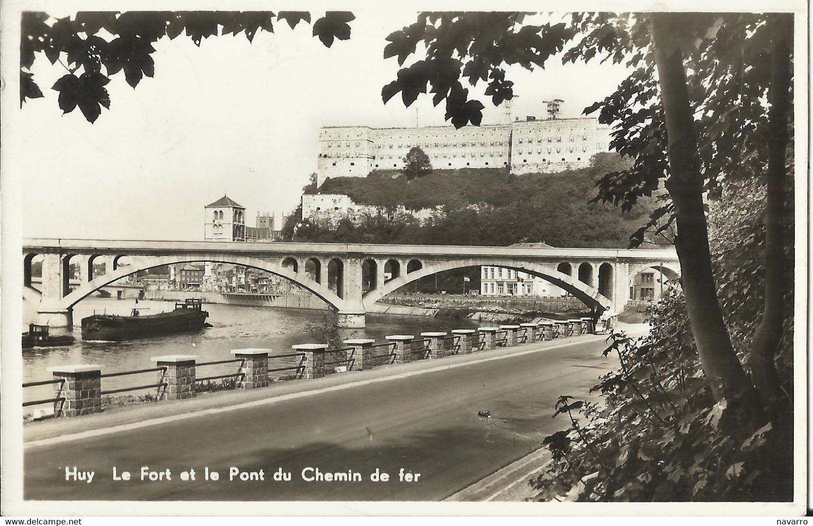 HUY - Le Fort Et Le Pont Du Chemin De Fer - Hoei
