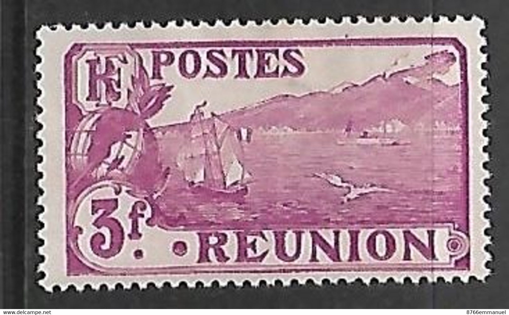 REUNION N°118 N* - Unused Stamps