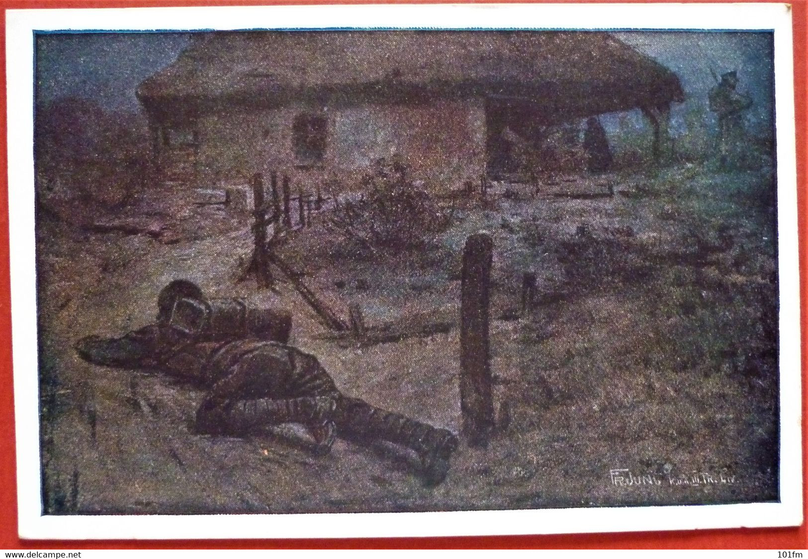 K.u.K. Soldaten, WWI - Offizielle Karte Fur Rotes Kreuz Nr. 435 - Guerra 1914-18