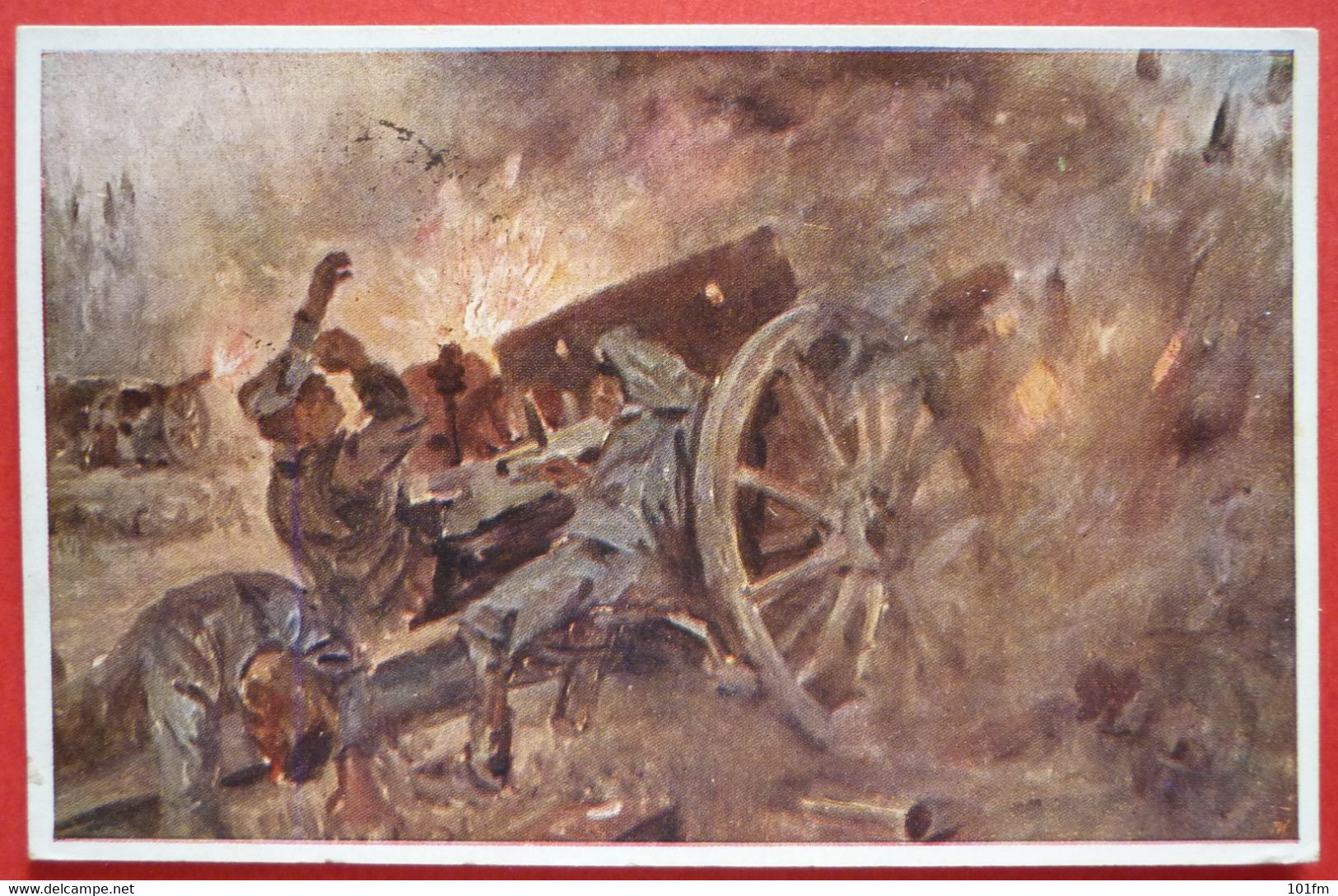 K.u.K. Soldaten, WWI - Offizielle Karte Fur Rotes Kreuz Nr. 445 - Guerra 1914-18