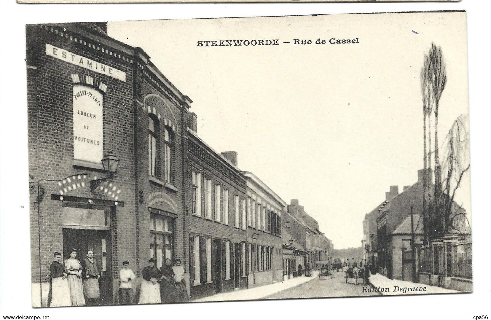 STEENWOORDE - ESTAMINET De La Rue De Cassel - VENTE DIRECTE X - Steenvoorde
