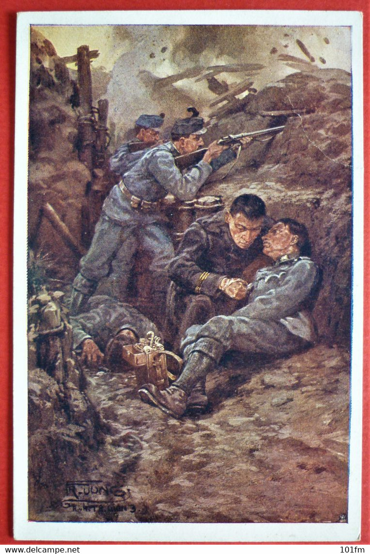 K.u.K. Soldaten, WWI - Offizielle Karte Fur Rotes Kreuz Nr. 575 - Guerra 1914-18