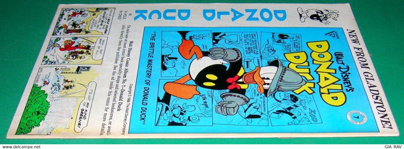 DONALD DUCK ADVENTURES N. 5 - WALT DISNEY'S - GLADSTONE (JULY 1988) - Andere Verleger