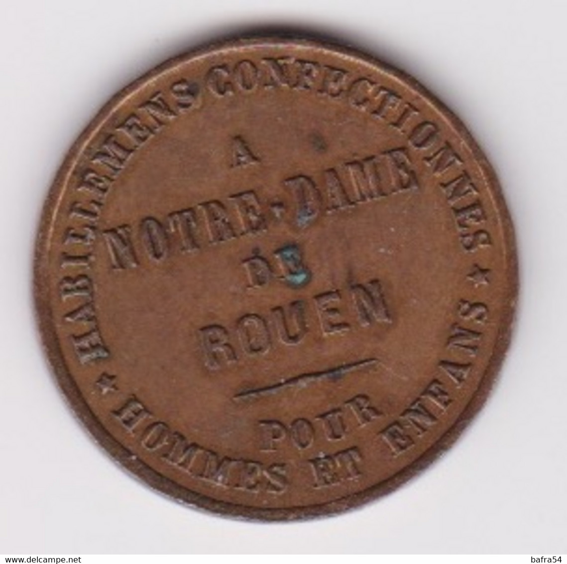 Jeton ROUEN - Maison DUBUISSON - Notgeld