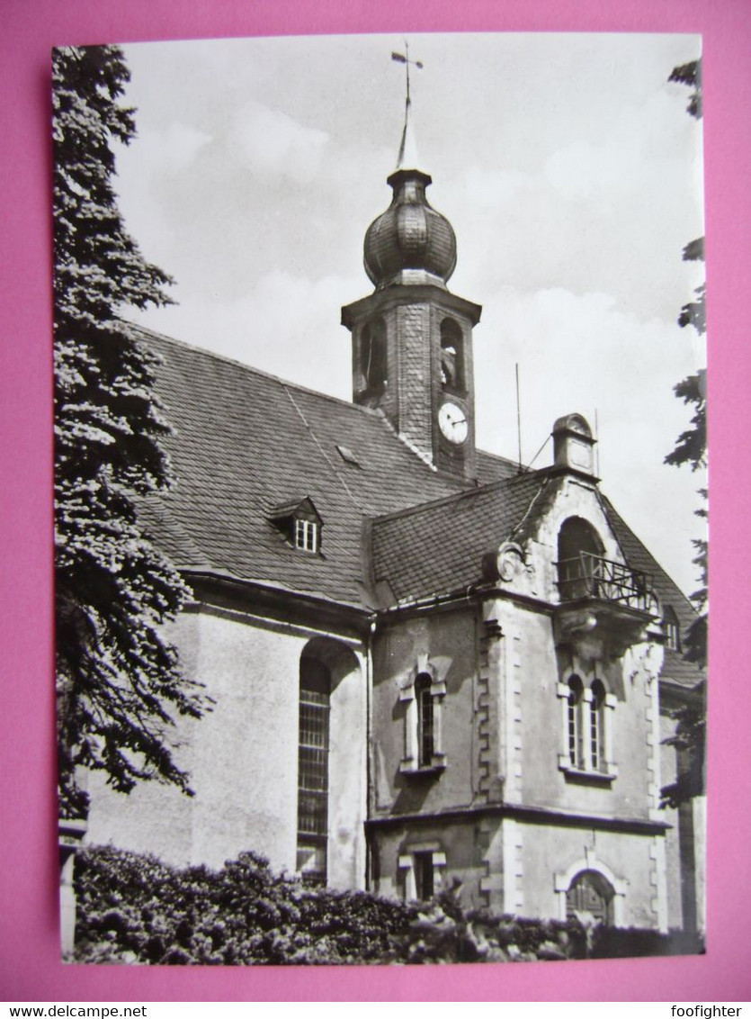 Erlöserkirche Bärenstein Krs. Annaberg, Erbaut 1655 - 1970s Unused - Baerenstein