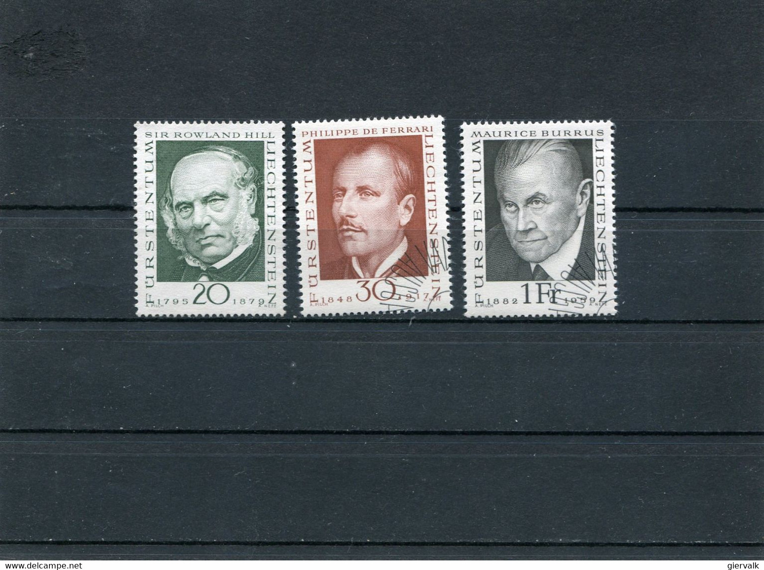 LIECHTENSTEIN 1968 CTO. - Altri & Non Classificati