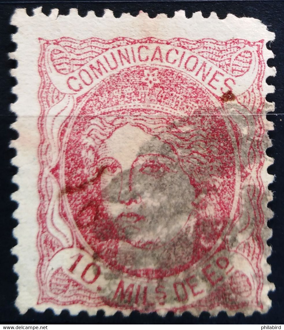 ESPAGNE                      N° 105a                 OBLITERE - Used Stamps