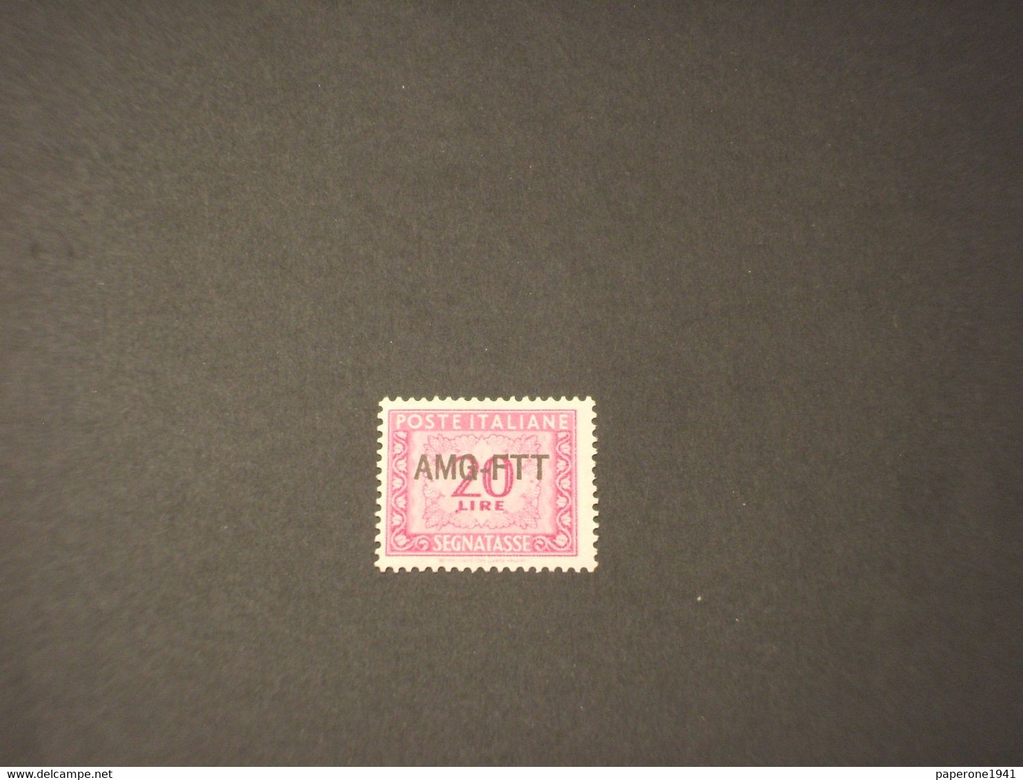 TRIESTE ZONA A - A.M.G.-F.T.T. - Segnatasse - CIFRA L. 20 - NUOVO(++) - Postage Due