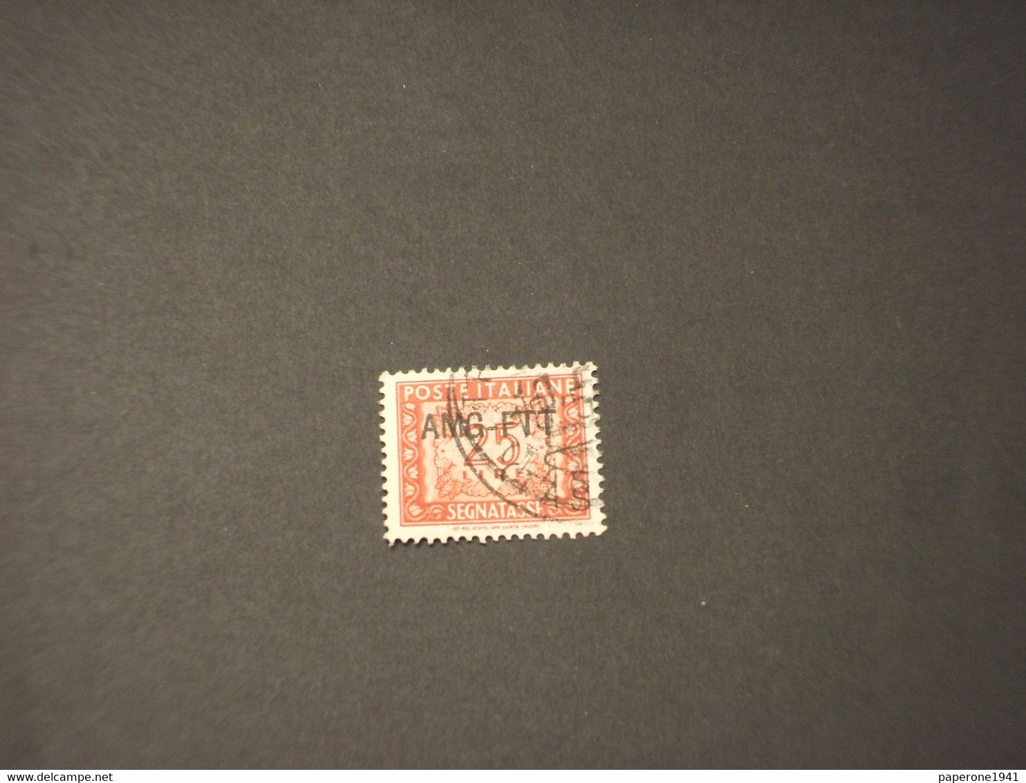 TRIESTE ZONA A - A.M.G.-F.T.T. - Segnatasse - CIFRA L. 25 - TIMBRATO/USED - Postage Due