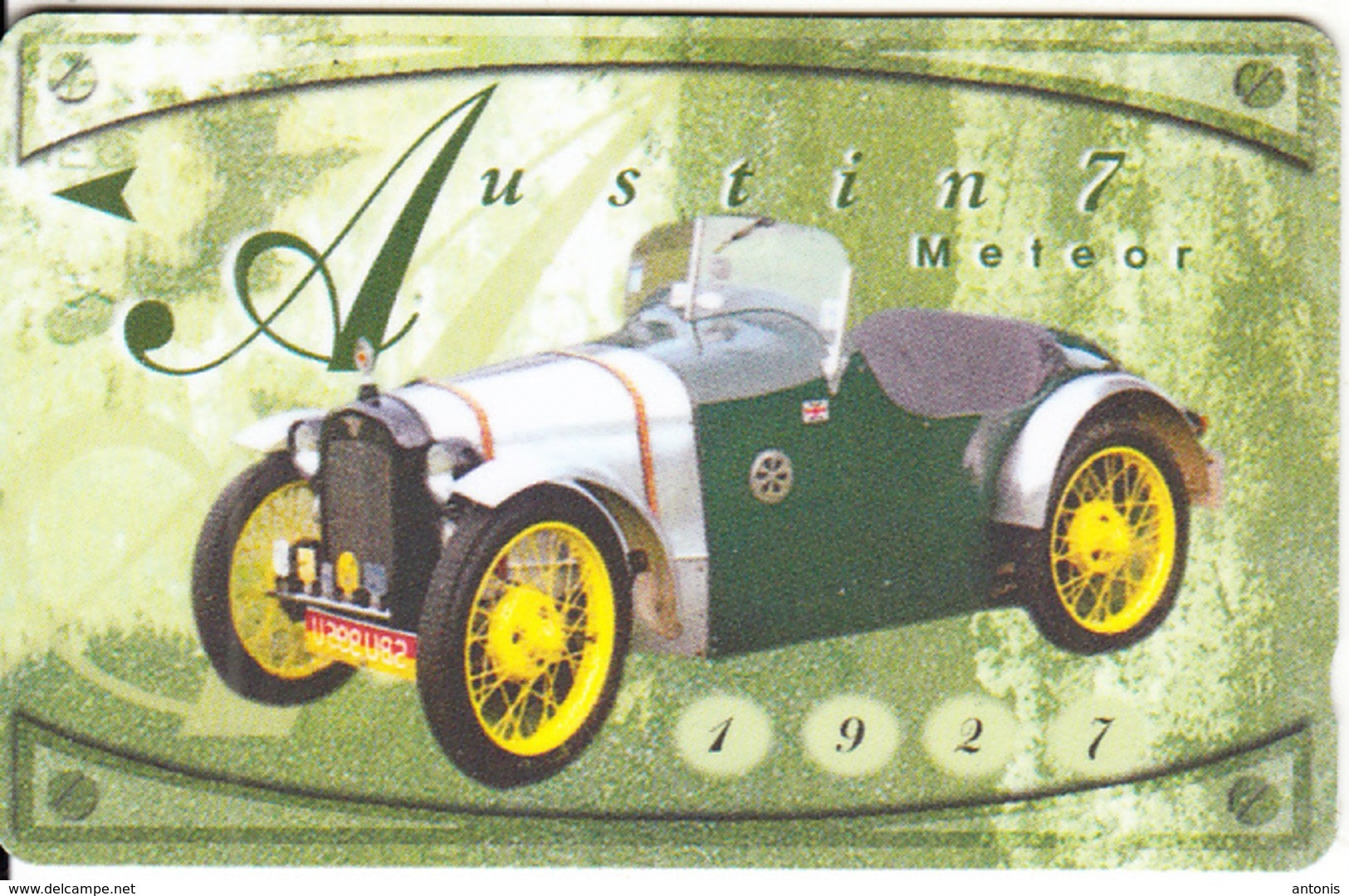 SINGAPORE(GPT) - Austin Meteor 7 1927, CN : 122SIGB, Used - Cars