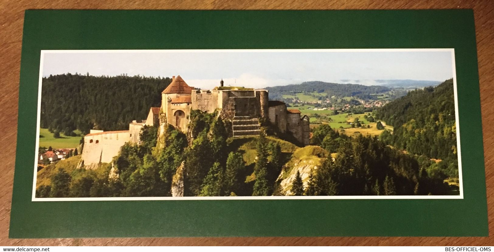 25 CHÂTEAU DE JOUX 2015 AVEC ENCART N°23 BILLET 0 EURO SOUVENIR ZERO 0 EURO SCHEIN PAPER MONEY BANKNOTE - Privatentwürfe