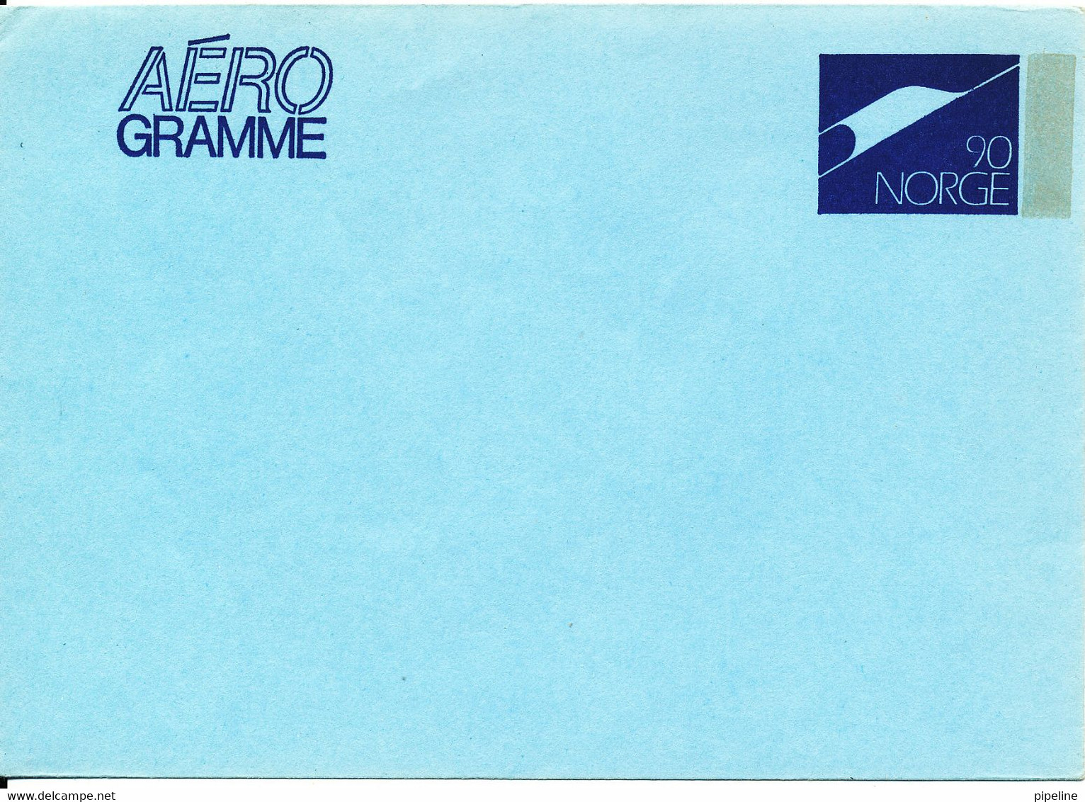 Norway Aerogramme 90 Ore In Mint Condition - Lettres & Documents