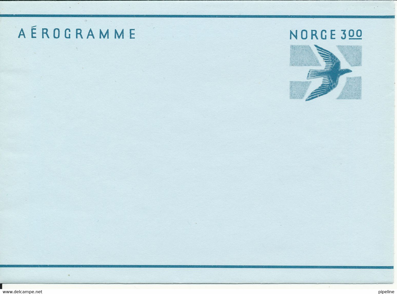 Norway Aerogramme 3.00 In Mint Condition - Cartas & Documentos