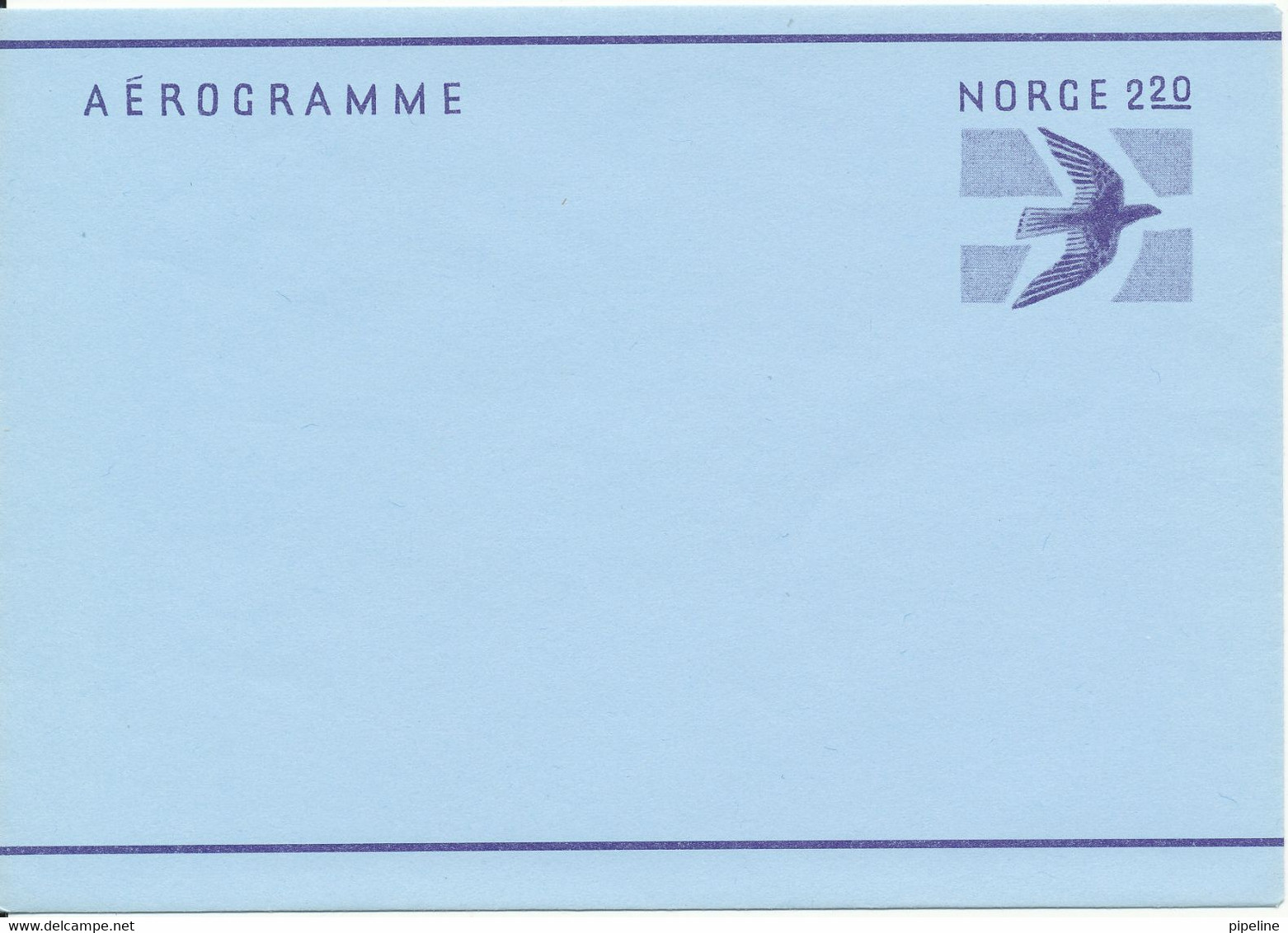 Norway Aerogramme 2.20 In Mint Condition - Briefe U. Dokumente