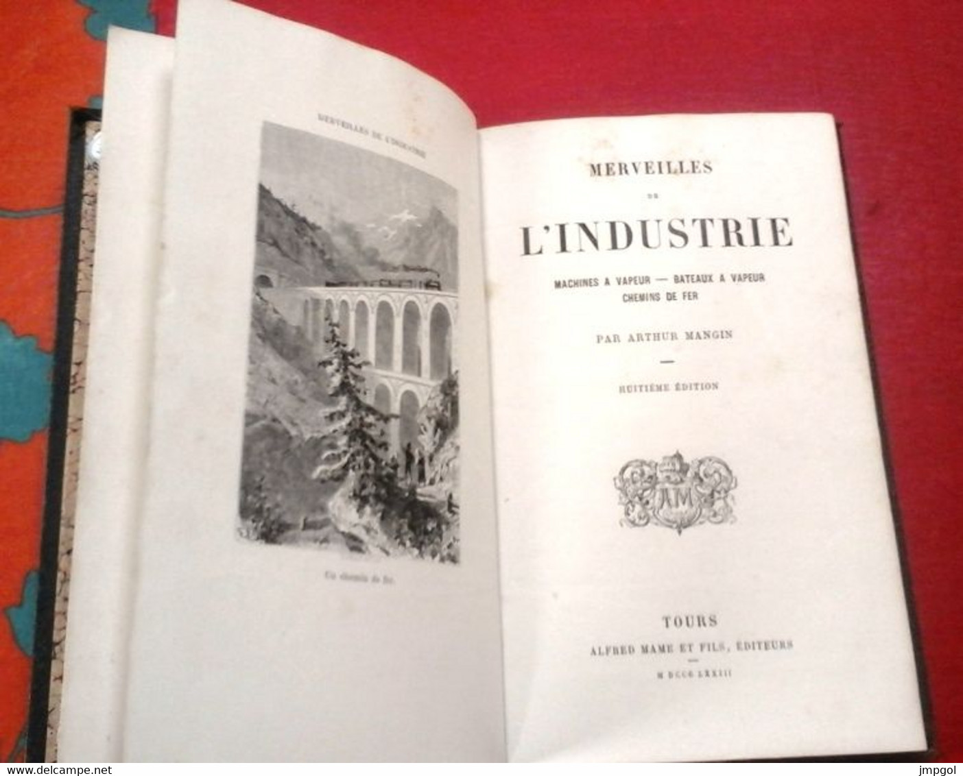 Merveilles De L'Industrie  Arthur Mengin 8 ème Edition 1873 Machines à Vapeur Bateaux à Vapeur Chemins De Fer - 1801-1900