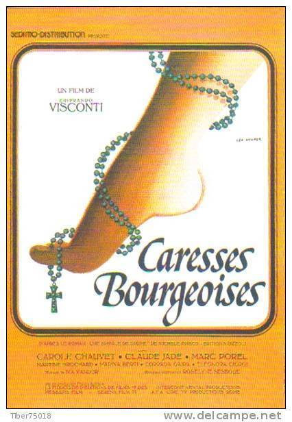 Carte Postale : Caresses Bourgeoises (affiche - Film - Cinéma) Illustration Léo Kouper (1977) - Kouper