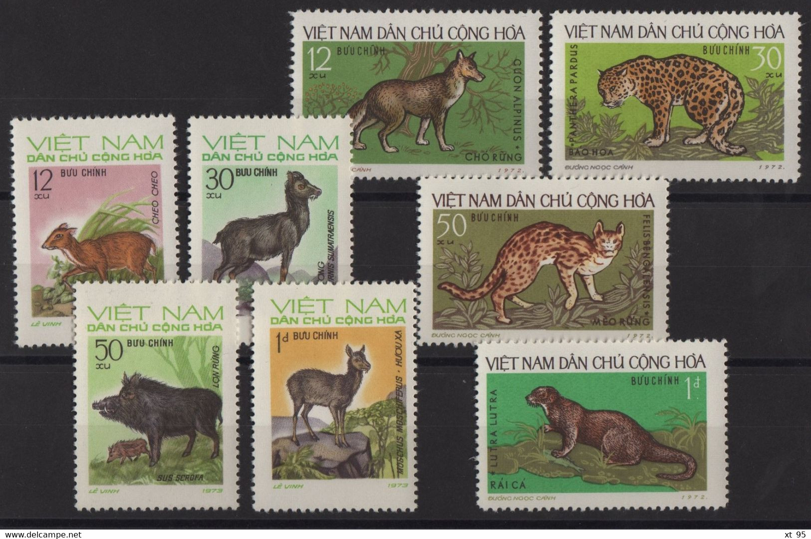 Vietnam Du Nord - N°786 à 793 - Faune - Cote 12.50€ - * Neuf Avec Trace De Charniere - Viêt-Nam