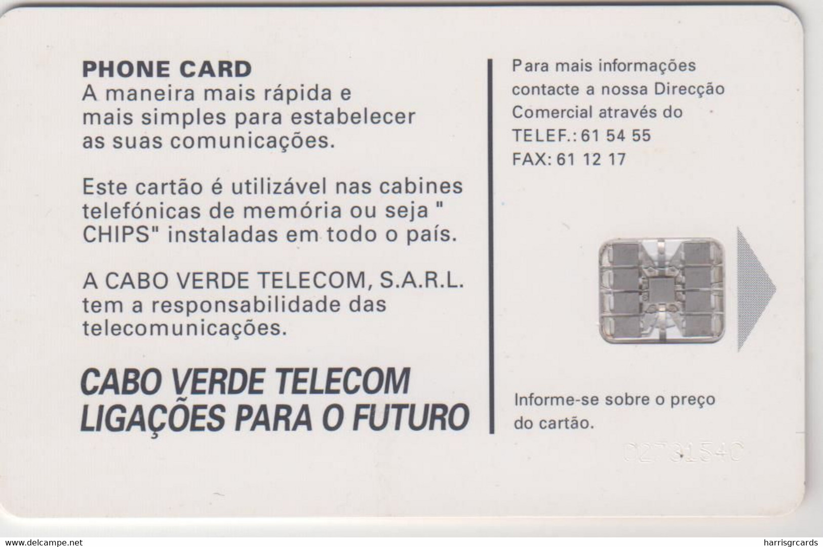 CAPE VERDE - "Só Sábi" 1999 , Chip:SC7, 50 U,  Used - Kapverden