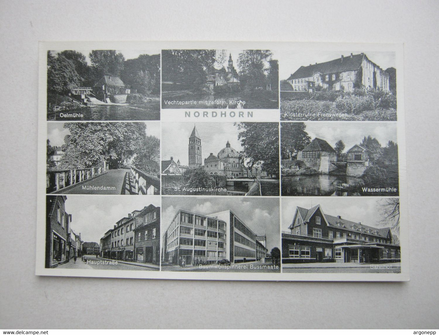 NORDHORN, Schöne Karte - Nordhorn