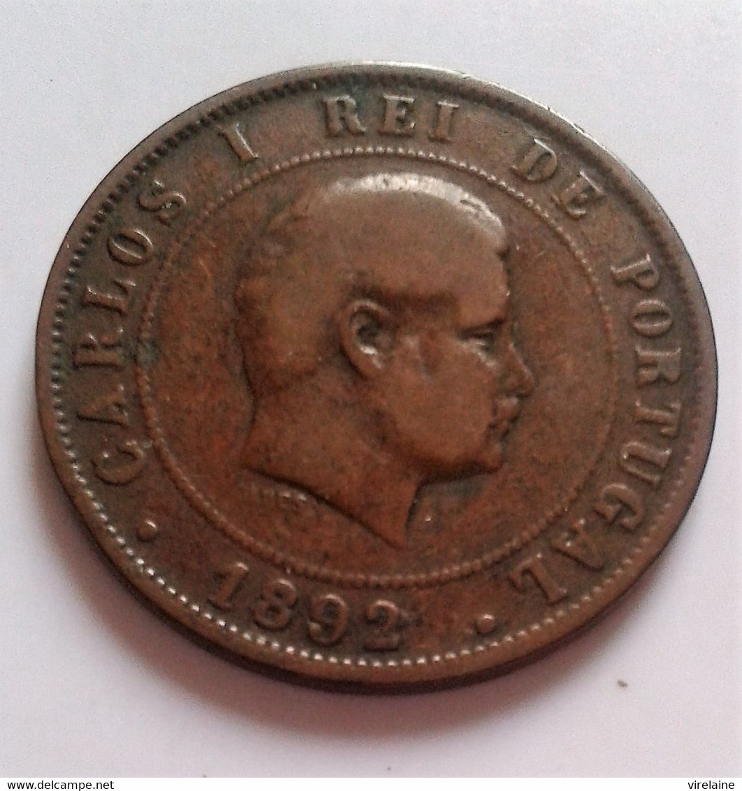 PORTUGAL 20 REIS 1892 (B15 04) - Portugal