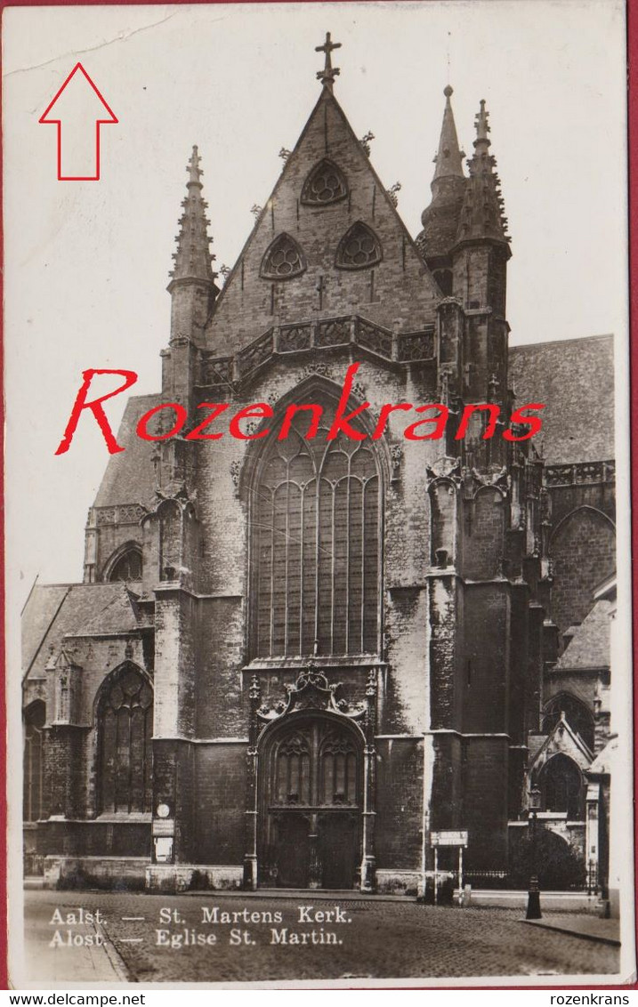 Aalst Fotokaart Sint St. Martens Kerk (Kreukje) - Aalst