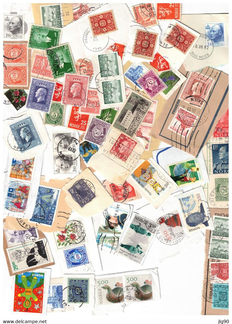 Norvège 65 Used Stamps - Colecciones