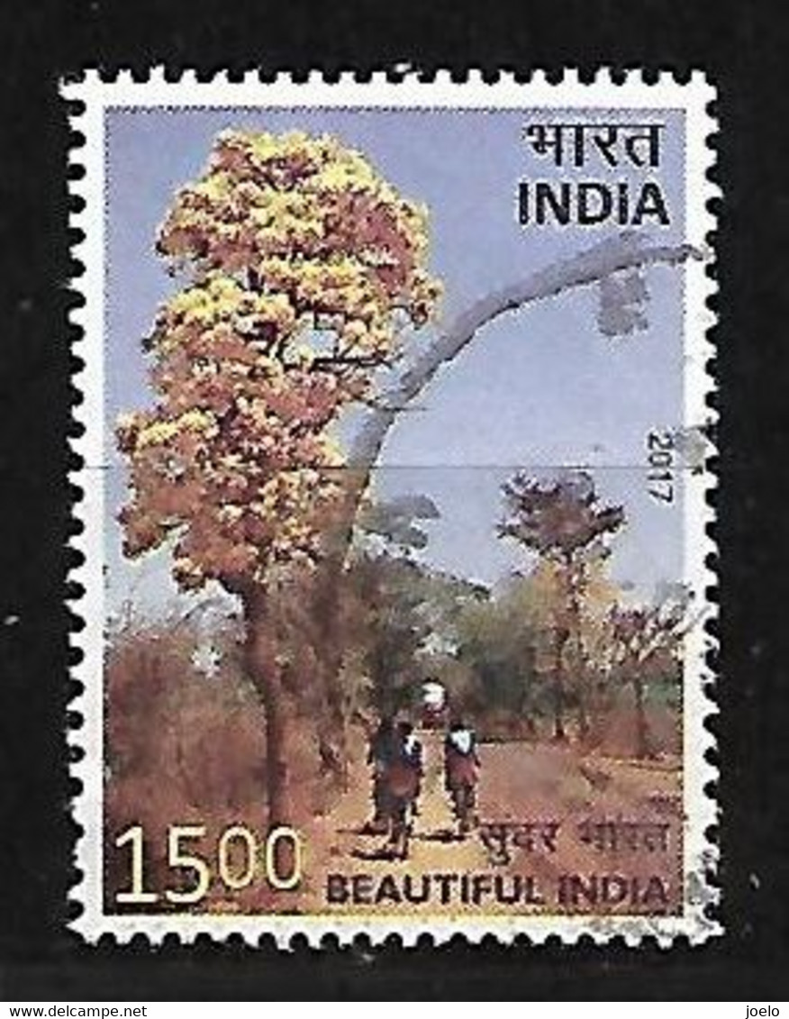 INDIA 2017 BEAUTIFUL INDIA PAIR - Used Stamps