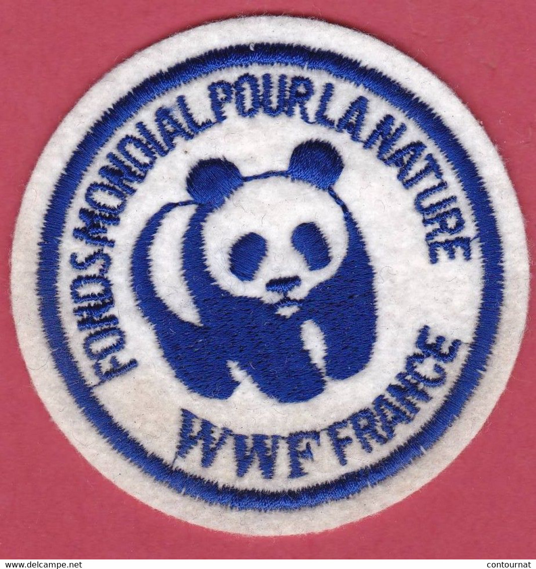 Ecusson Tissu  Fonds National  Pour La Nature WWF FRance ( Piane - Patches