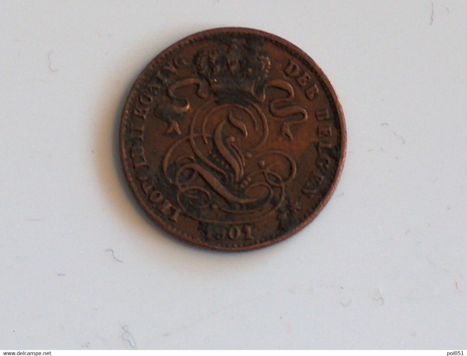 Belgique 1 Cent 1901 - 1 Centime