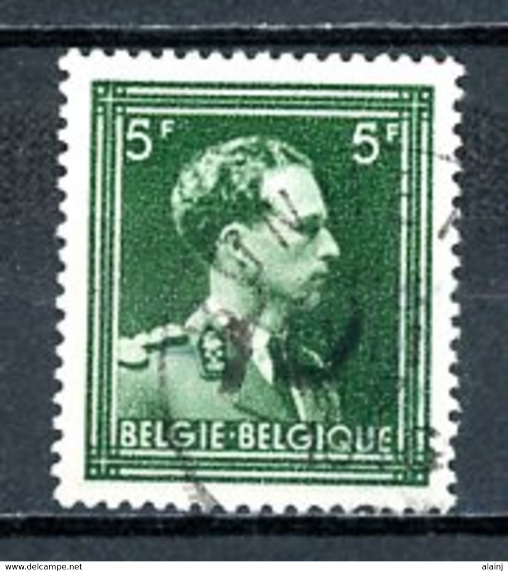 BE   724F   Obl  ----  Léopold Col Ouvert - 1946 -10%
