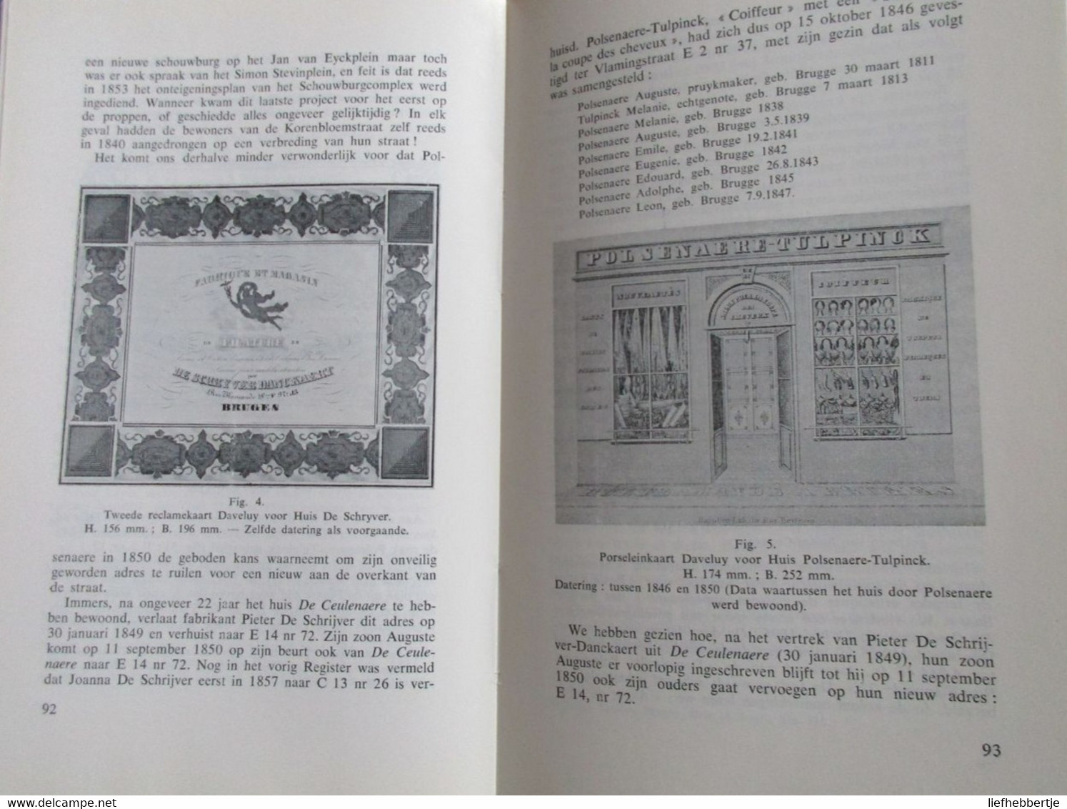 Huizen In De Vlamingstraat : De Munte, De Florentijnse Loge, De Ceulenaere - Door H. Demarest - 1978 - Geschichte