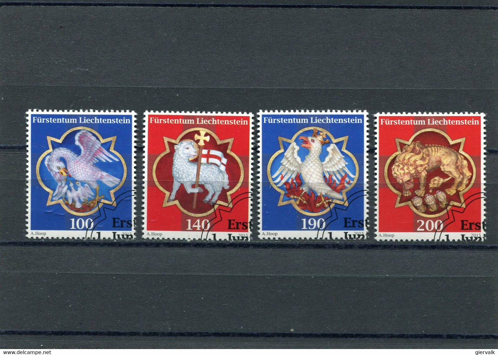 LIECHTENSTEIN 2015 CTO. - Used Stamps