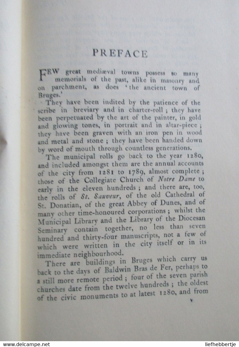 The story of Bruges - by Ernest Gillliat-Smith - ill. by Edith Calvert and Herbert Railton - 1937  (Brugge)