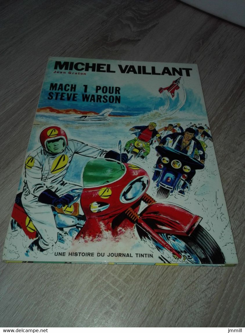 Michel Vaillant Edition Originale Mach 1 Pour Steve Warson Année 1968 - Michel Vaillant