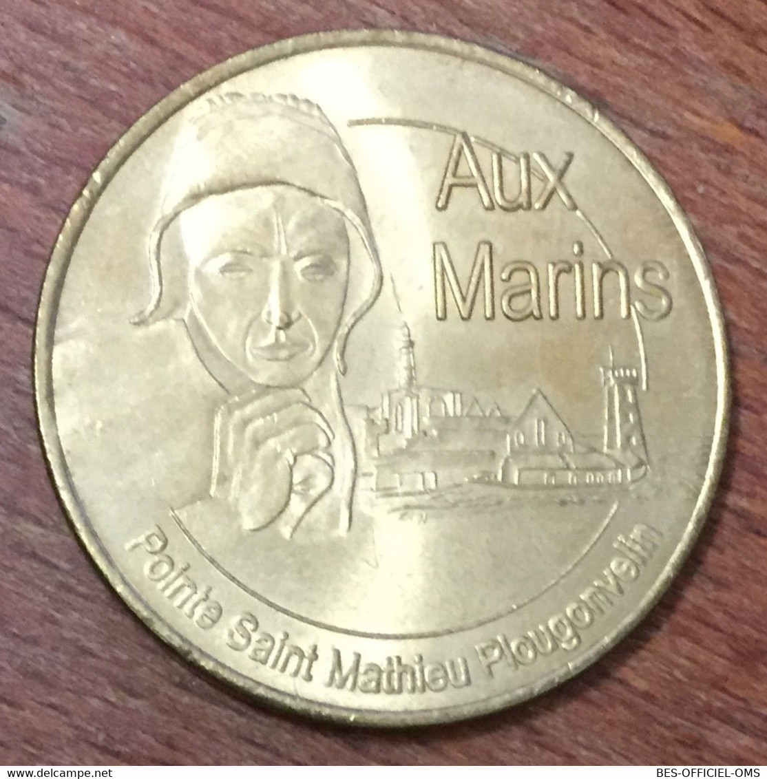 29 PLOUGONVELIN POINTE SAINT-MATHIEU AUX MARINS MDP 2005 MÉDAILLE MONNAIE DE PARIS JETON TOURISTIQUE MEDALS TOKENS COINS - 2005