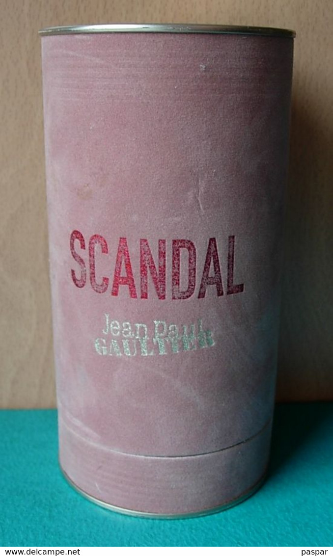 FLACON GAULTIER" SCANDAL" VAPO 50 ML - Flacons (vides)