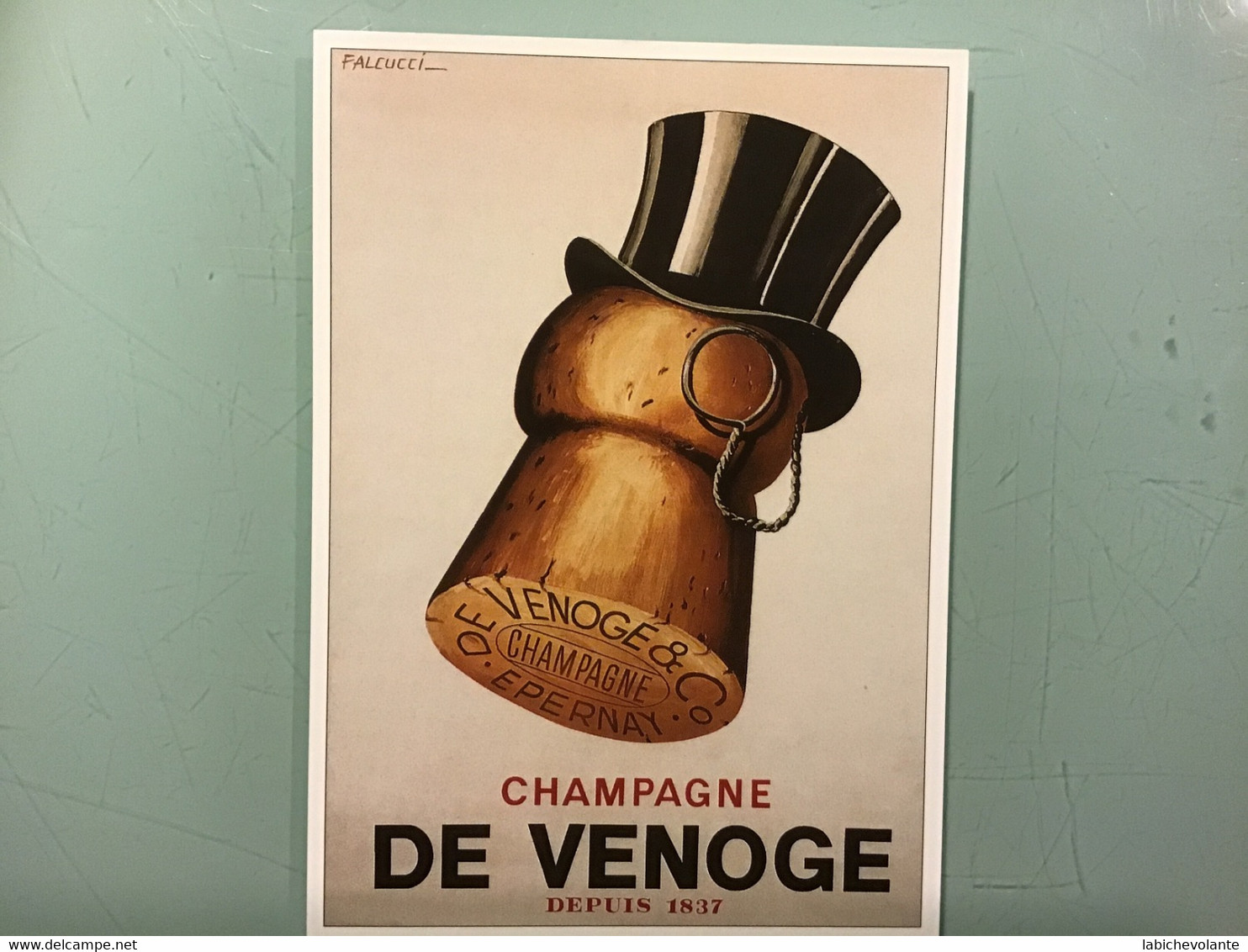 Publicité — CHAMPAGNE DE VENOGE Par Robert FALCUCCI - Publicidad