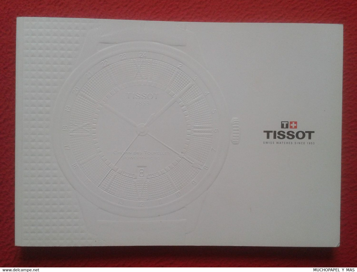 CATÁLOGO GENERAL CATALOGUE TISSOT RELOJES 2018 2019 SWISS WATCHES WATCH RELOJ...SUISSE SUIZA VER FOTOS Y DESCRIPCIÓN.... - Práctico