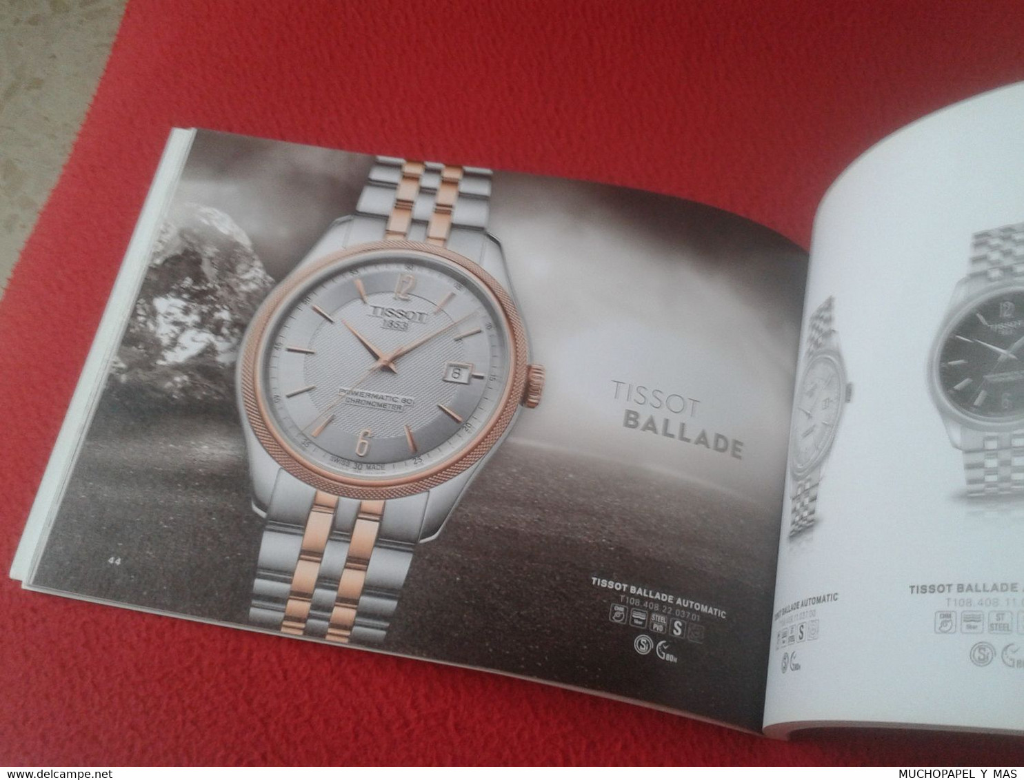 CATÁLOGO GENERAL CATALOGUE TISSOT RELOJES 2018 2019 SWISS WATCHES WATCH RELOJ...SUISSE SUIZA VER FOTOS Y DESCRIPCIÓN....