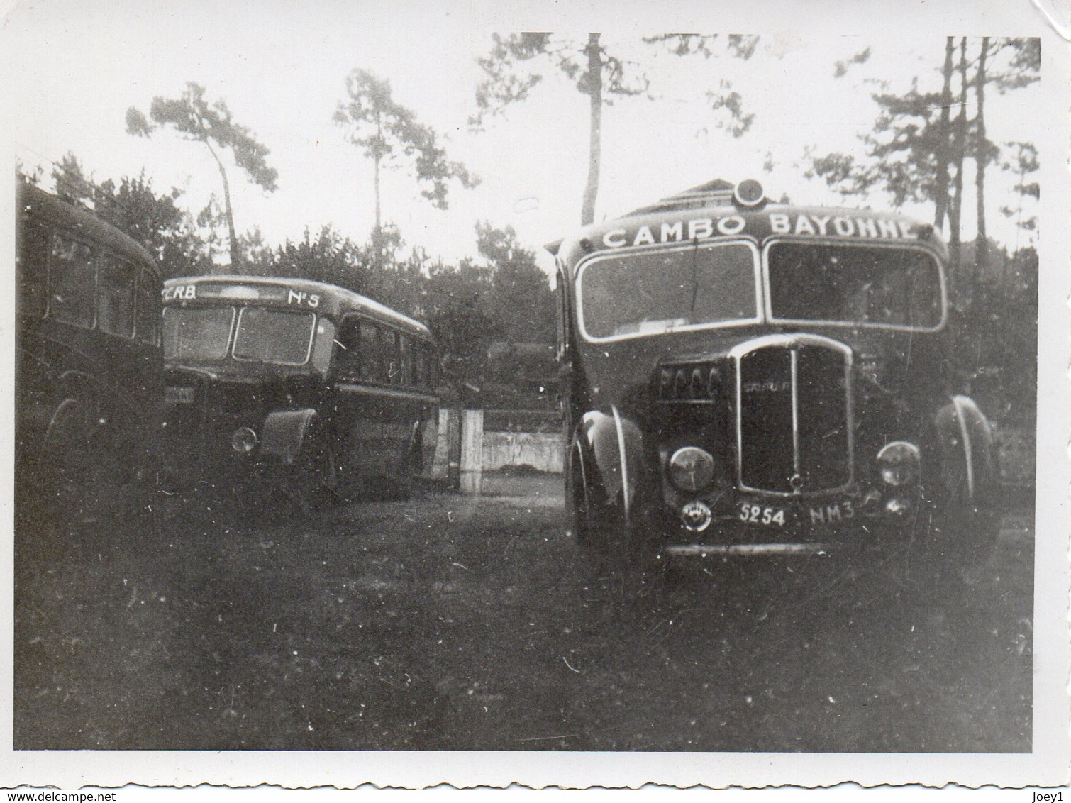 Photo Autocars Cambo Bayonne, Format 11.5/8.5 - Automobiles