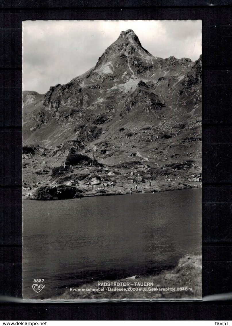 Österreich , Austria -  RADSTÄDTER - TAUERN - Krummschnabel Bodensee 2008 M , Seekarspitze 2348 M - Obertauern