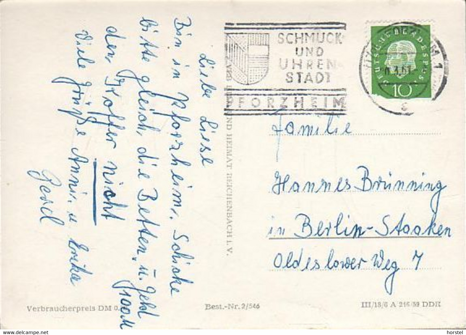 D-19336 Bad Wilsnack - Alte Ansichten - Kurgarten - Puschkin-Kurhaus - Rathaus - Nice Stamp (20.03.1961) - Bad Wilsnack