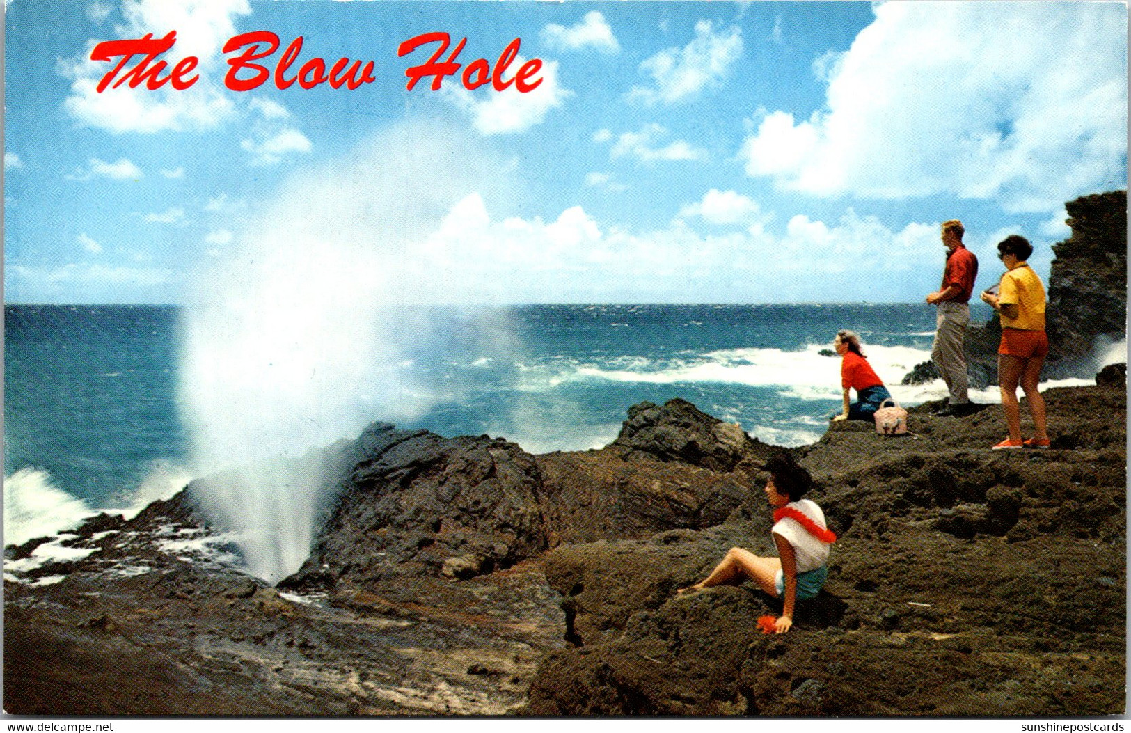 Hawaii Oahu The Blow Hole - Oahu