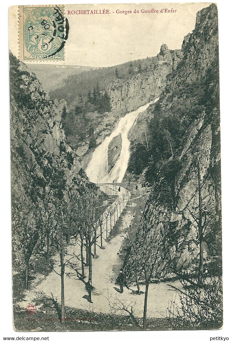 42 - Rochetaillée - Gorges Du Gouffre D'Enfer - Rochetaillee