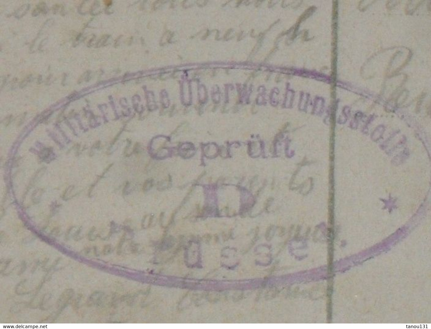 N°31305. SCHAFFHAUSEN MIT MUNOT. CACHET CENSURE MILITAIRE - Andere & Zonder Classificatie