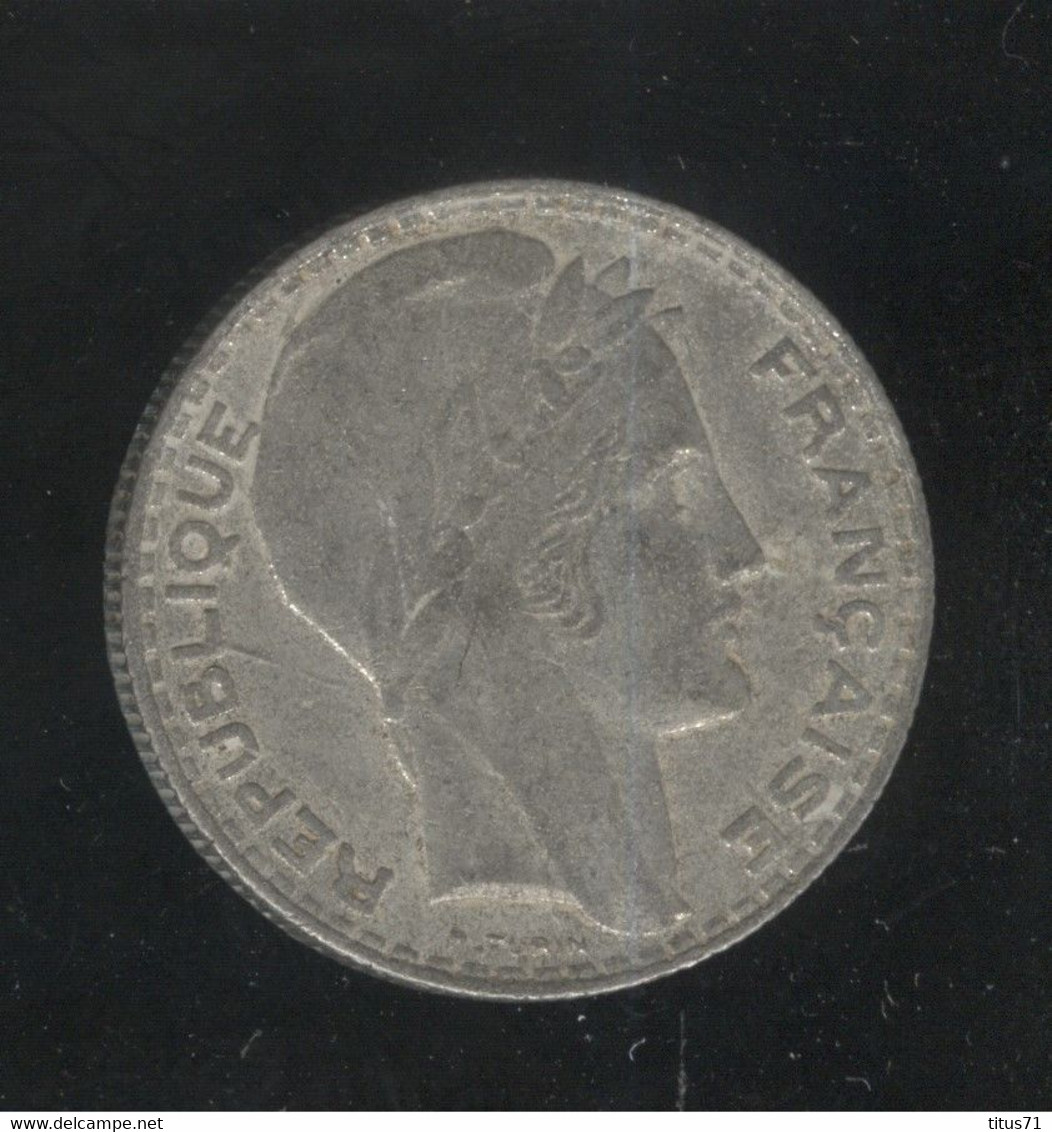 Fausse 10 Francs Turin 1934 - Moulée - Exonumia - Variétés Et Curiosités