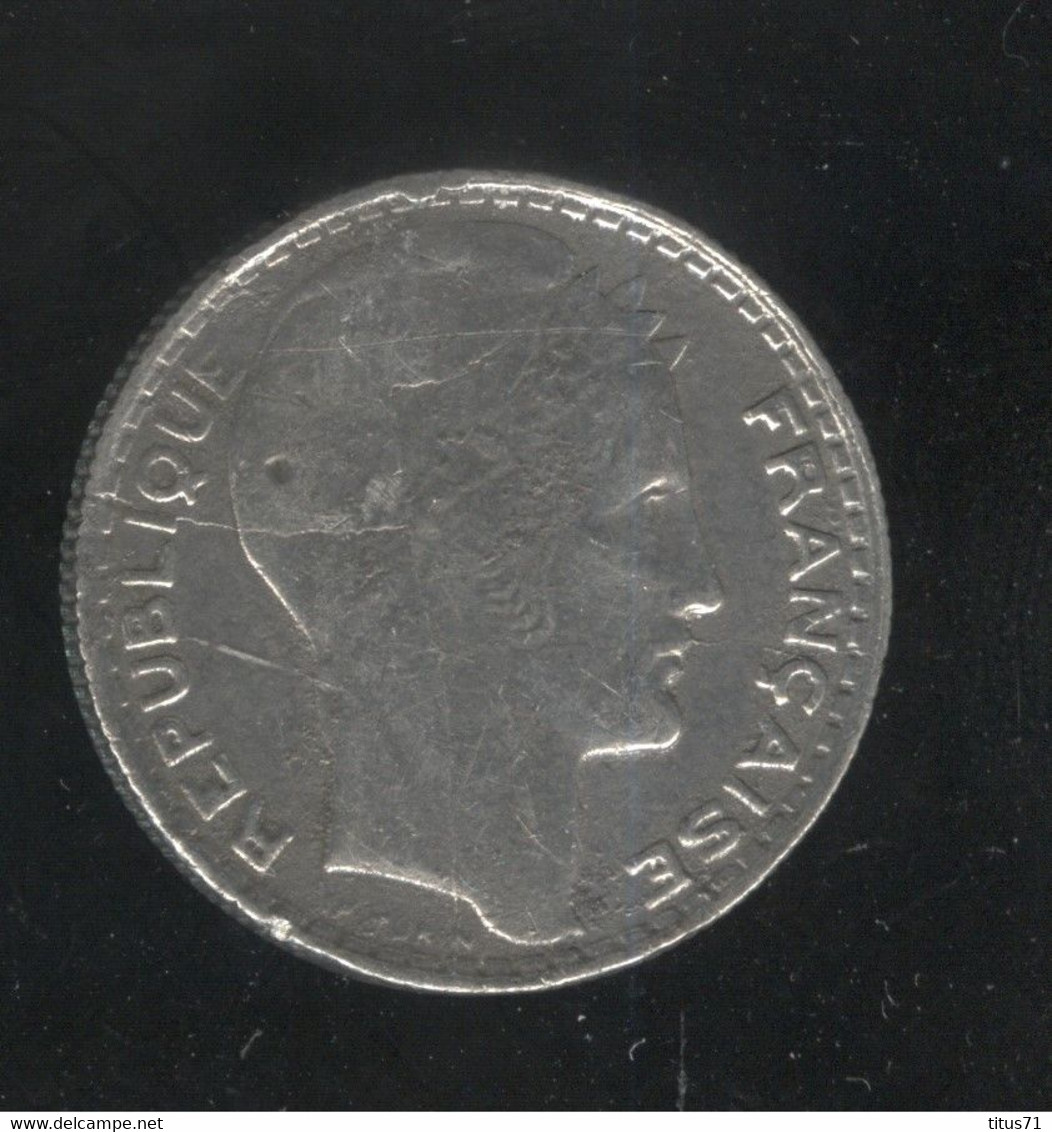 Fausse 10 Francs Turin 1932 - Moulée - Exonumia - Variétés Et Curiosités