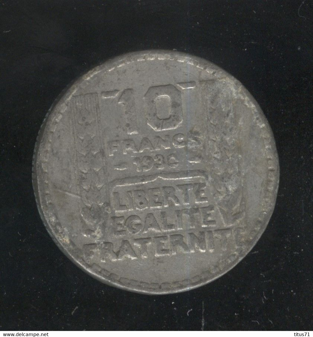 Fausse 10 Francs Turin 1930 - Exonumia - Errores Y Curiosidades