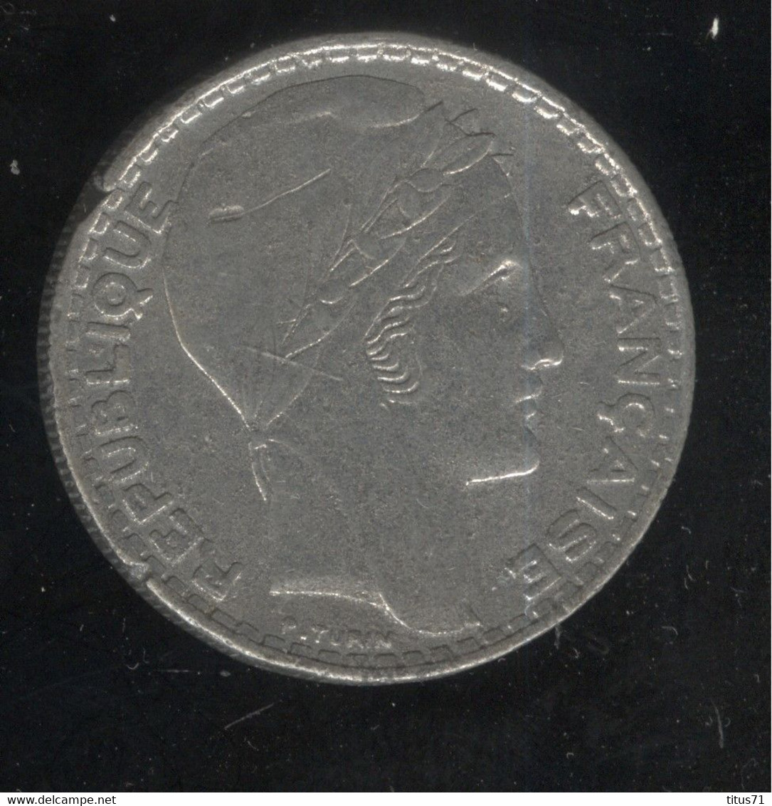 Fausse 20 Francs Turin 1937 - Exonumia - Abarten Und Kuriositäten