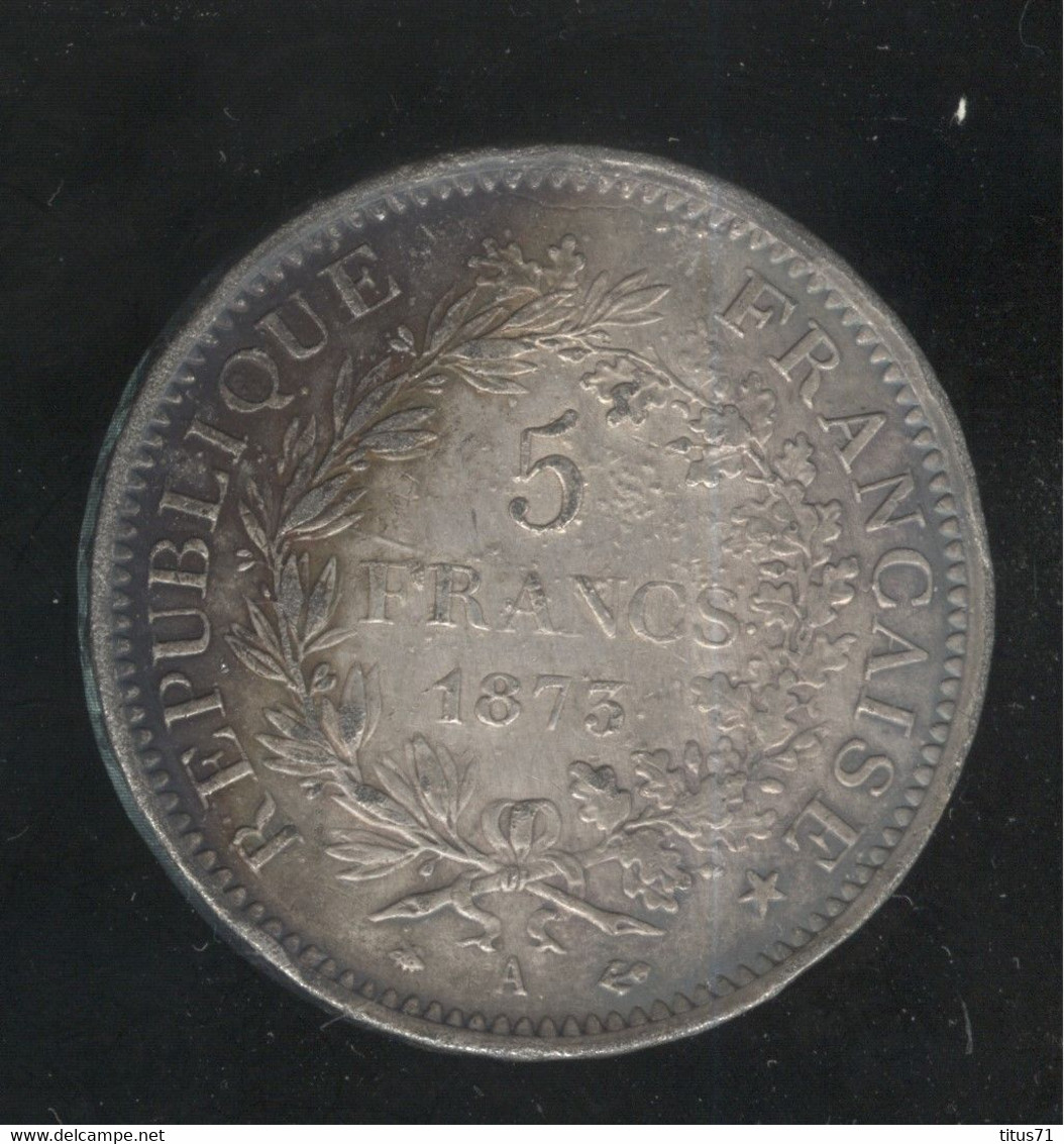 Fausse 5 Francs 1873 - Exonumia - Abarten Und Kuriositäten